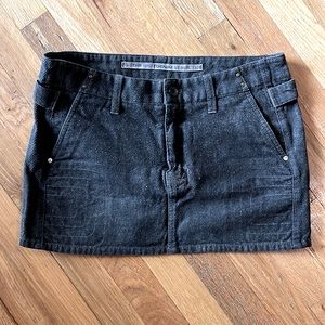 G-STAR RAW denim mini skirt (size S)
